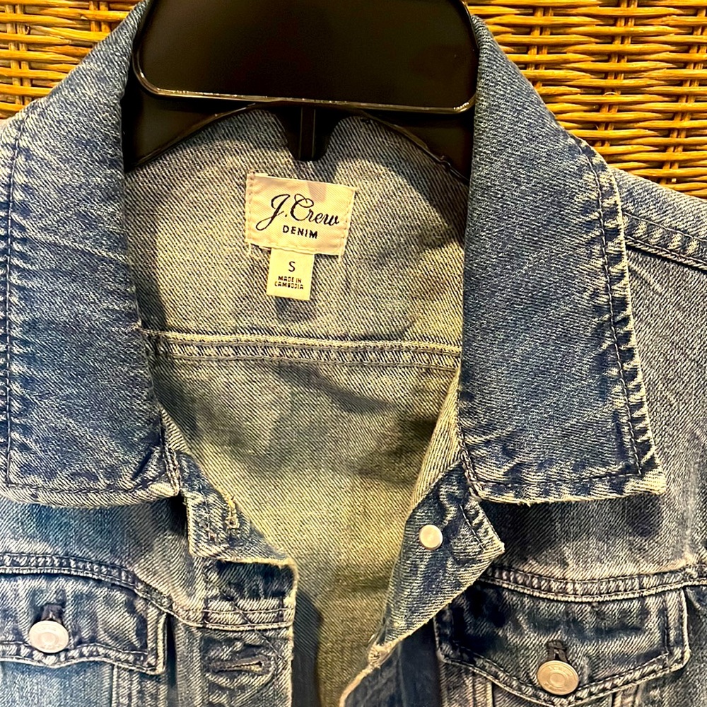 J Crew Denim Jacket - Picture 5 of 6